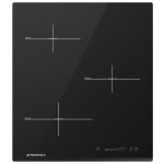 Встраиваемая индукционная варочная панель Maunfeld MVI45.3HZ.3BT-BK