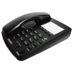 Проводной телефон Вектор 555/03 dark grey