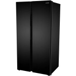 Холодильник Hyundai CS6503FV черное стекло