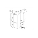 Встраиваемый холодильник Smeg C8175TNE
