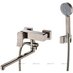 Смеситель для ванны WasserKraft Exter 1602L светлая бронза