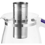 Чайник электрический Kitfort КТ-6130-1 белый/фиолетовый