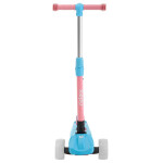 Самокат Ridex 3-х колесный Juicy R, 120/80 мм голубой/розовый