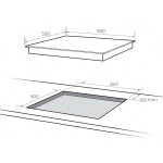 Встраиваемая электрическая варочная панель Midea MCH64140