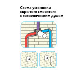 Смеситель Timo Helmi 4089/00-16SM хром/белый