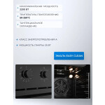 Встраиваемый электрический духовой шкаф Zugel ZOE451B