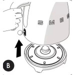 Чайник электрический Smeg KLF05RDEU