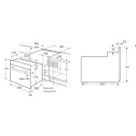 Встраиваемый электрический духовой шкаф Korting OKB 760 FX