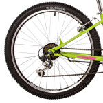 Велосипед Novatrack 24SHV.JENNY.12GN23 салатовый