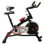 Велотренажер DFC B8301 черный/красный