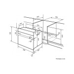 Встраиваемый электрический духовой шкаф Lex EDM 071 BL