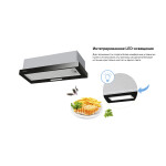 Встраиваемая вытяжка Weissgauff Tel 06 1M BL