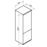 Холодильник Maunfeld MFF185NFS