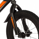 Велосипед Novatrack Juster 14" черный 145JUSTER.BK23