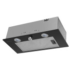 Встраиваемая вытяжка HOMSair Camelia Power 60RD черный