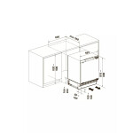 Встраиваемый холодильник Lex RBI 102 DF