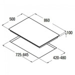 Встраиваемая газовая варочная панель Cata LCI 912