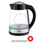 Чайник электрический JVC JK-KE1705 black