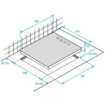 Встраиваемая электрическая варочная панель Beko HIZE 64101 X