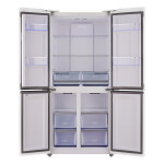 Холодильник Tesler RCD-482I белое стекло