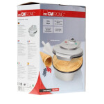 Вафельница Clatronic HA 3494 серебристый