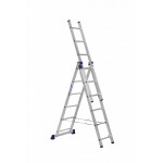Стремянка Алюмет 3* 6 алюминиевая