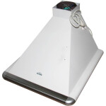 Каминная вытяжка Elikor Сатурн 50П-180-В1Л белый/нержавеющая сталь