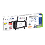 Кронштейн для телевизора Kromax Ideal-102 Black