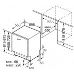 Встраиваемая посудомоечная машина Bosch SMV25EX03R