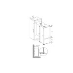 Встраиваемый холодильник Graude IKG 180.0