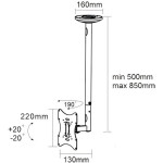 Кронштейн для телевизора Arm Media LCD-1000 черный
