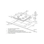Встраиваемая газовая варочная панель Graude GS 60.1 C