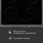 Встраиваемая индукционная варочная панель Zigmund & Shtain CI 35.6 B