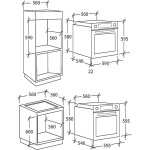 Встраиваемый электрический духовой шкаф Candy FCP 612 XL