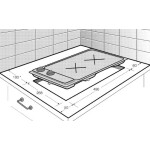 Встраиваемая газовая варочная панель Beko HDCG 32221 FX