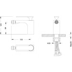 Смеситель для биде Timo Torne 4362/00F chrome