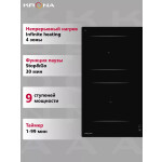 Встраиваемая индукционная варочная панель Krona REMO 60 BL