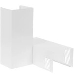 Каминная вытяжка Krona Celesta sensor 900 white