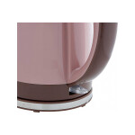 Чайник электрический Delta DL-1370 бежевый/коричневый