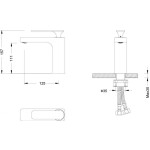 Смеситель для раковины Timo Torne 4361/00F chrome