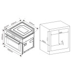 Встраиваемый электрический духовой шкаф Zigmund & Shtain EN 102.112 S