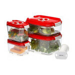 Контейнеры для вакуумных упаковщиков Status VAC-REC-Smaller Red