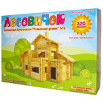 Конструктор Лесовичок Разборный домик №6 (les 006)
