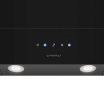 Каминная вытяжка Maunfeld Manchester Light 60 черное стекло