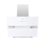 Каминная вытяжка Maunfeld Mersey 60 нержавеющая сталь/белое стекло