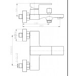 Смеситель для ванны WeltWasser WW MX Kassel 703