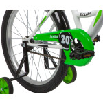 Велосипед Novatrack 203STRIKE.WTG20 белый-зелёный