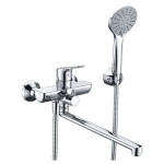 Смеситель для ванны WasserKraft Lippe 4502L хром