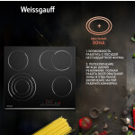 Встраиваемая электрическая варочная панель Weissgauff HV 643 BS