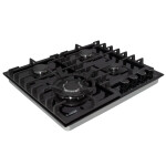 Встраиваемая газовая варочная панель Exiteq EXH-204 black